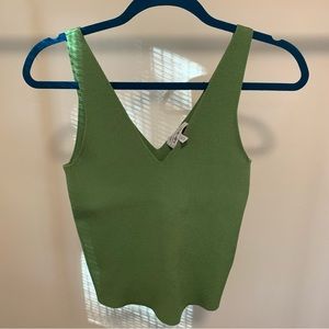 & Other Stories Rib Knit Tank Top